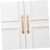 QUMIIRITY 6pcs Cabinet Pull Handles for Kitchen and Bedroom Durable Elegant Design for Cupboards and Dressers Easy to Install Non-Fading Strong Construction view 2
