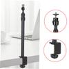 OSALADI Adjustable Webcam Stand for Desk Rotating Tabletop Clamp Mount Height Adjustable Design for Streaming and Photography Phone Holder view 2