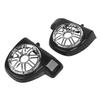 SHMTOOL Unpainted 6.5" Speaker Pods Boxes Lower Vented Fairing & Chrome Grills Cover for Harley Touring Electra Glide Street Glide Special FLHXS Road Glide FLTRX 2014-2023 view 4