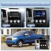 5GWiFi Upgrade Car Stereo Radio for Toyota Tundra 2007-2013 Toyota Sequoia 2008-2018 - Wireless Carplay and Android Auto GPS Navigation - 4GB+32GB 10.2 inch Touchscreen Bluetooth RDS FM SWC view 2