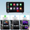 5GWiFi Upgrade Car Stereo Radio for Toyota Tundra 2007-2013 Toyota Sequoia 2008-2018 - Wireless Carplay and Android Auto GPS Navigation - 4GB+32GB 10.2 inch Touchscreen Bluetooth RDS FM SWC view 3