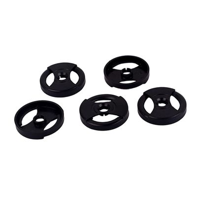 MERRYHAPY 5pcs Vinyl Record Adapter Converter for Turntables Phonograph Replacement Accessories Easy to Use Black