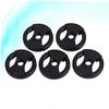 MERRYHAPY 5pcs Vinyl Record Adapter Converter for Turntables Phonograph Replacement Accessories Easy to Use Black view 2