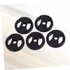 MERRYHAPY 5pcs Vinyl Record Adapter Converter for Turntables Phonograph Replacement Accessories Easy to Use Black view 3