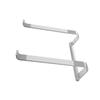 MERRYHAPY Elevated Laptop Raiser Stand Fan Aluminum Alloy Computer Rack Holder for Couch Bed Silver view 1