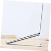 MERRYHAPY Elevated Laptop Raiser Stand Fan Aluminum Alloy Computer Rack Holder for Couch Bed Silver view 2