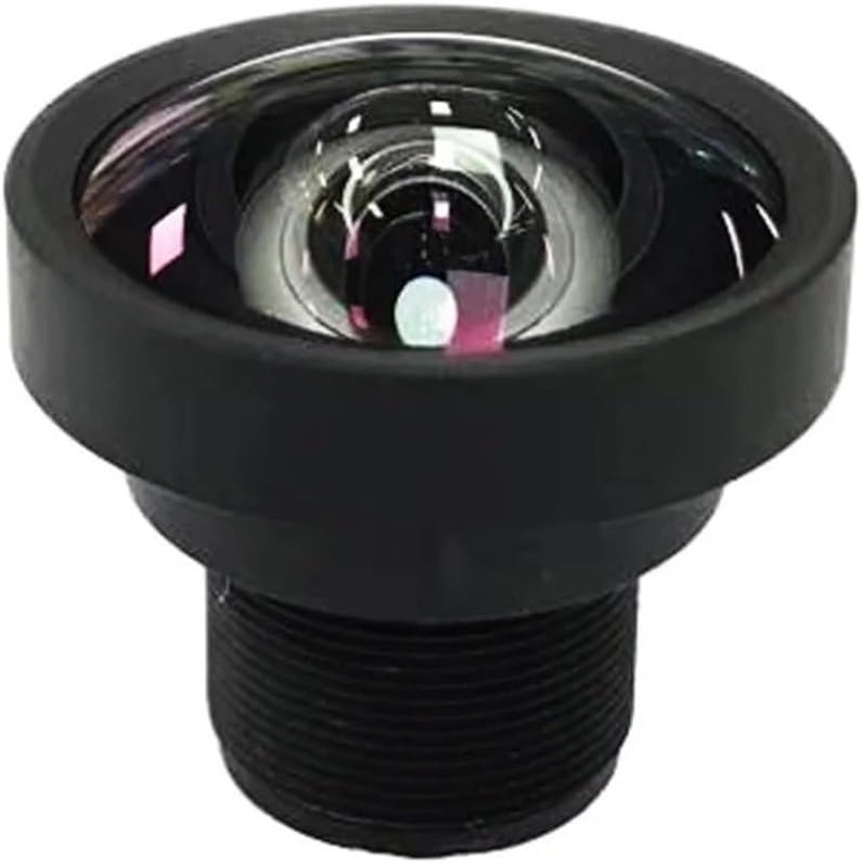 MINZIHAO CCTV Lens 8MP 2.2mm 1/2.5 inch IR Distortionless F1.8 M12 Mount with 650nm IR Filter for Camera Multilayer Coating