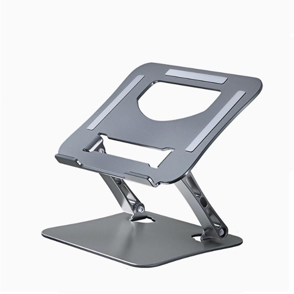 SPXTOM Adjustable Laptop Stand, Aluminum, Portable Laptop Riser, Notebook Holder, Ergonomic, Foldable to Save Space, All 17" E-Readers