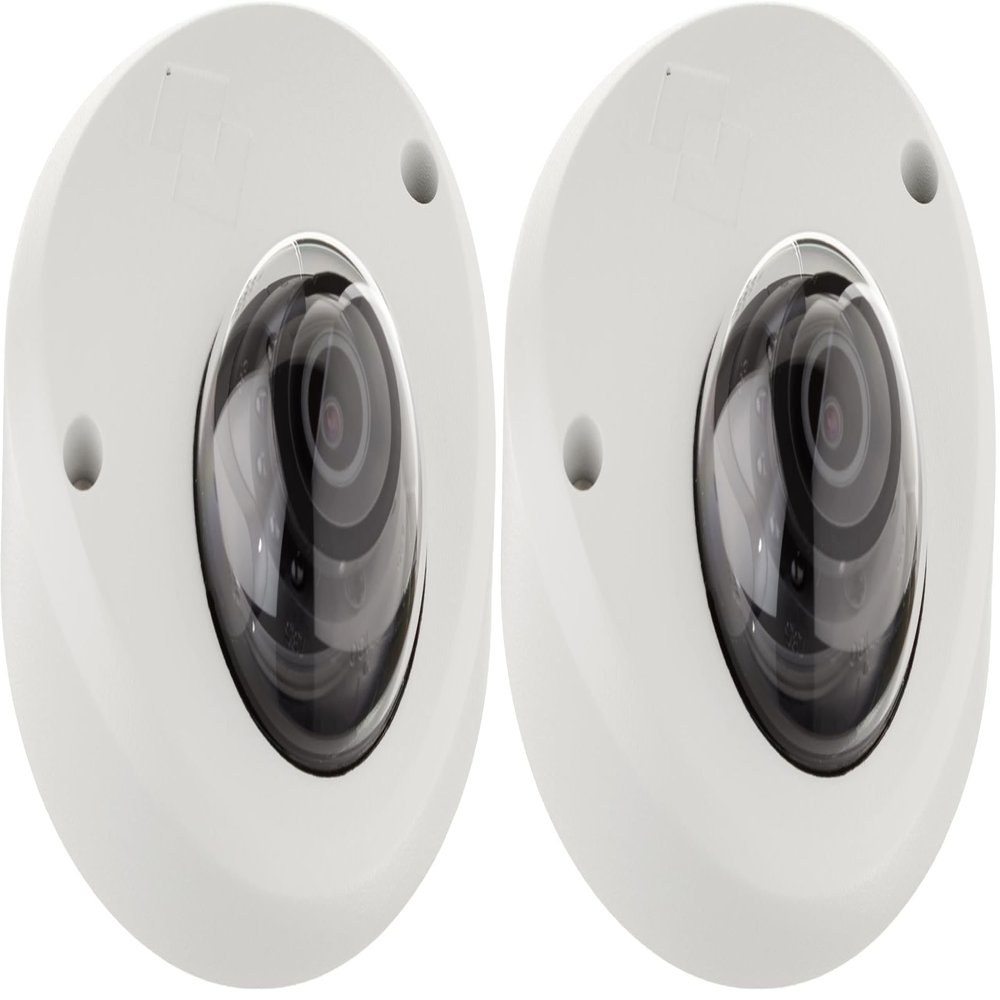 Digimerge C243MT2 Vandalproof Dome Camera, White (Pack of 2)