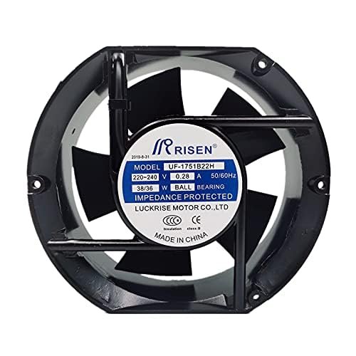 1 PCS UF-1751B22H Fan UF-1751B22H AC220-240V 0.28A 38/36W Cooling Fan