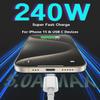 240W USB C Cable, USB C to USB C, C to C Cable Fast Charging for MacBook Pro/MacBook Air, iPad Pro/iPad Air, iPhone 16 Pro Max/ 16 15 Pro/Plus,Samsung,Compatible 140W/100W /65W/45W/35W/20W (2Pack,3ft) view 2