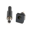 10Pair 5.5X2.1MM DC Power Male Plugs Connector DC022/DC052/DC012 5.5mm*2.1mm Female Socket+Male Nut Mount Adapter(DC-012 5.5X2.1) view 1