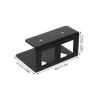 LALAFINA Adjustable Height Under Desk Laptop Stand for Laptop Riser Storage Easy Install Notebook Computer Holder Tablet Rack view 2
