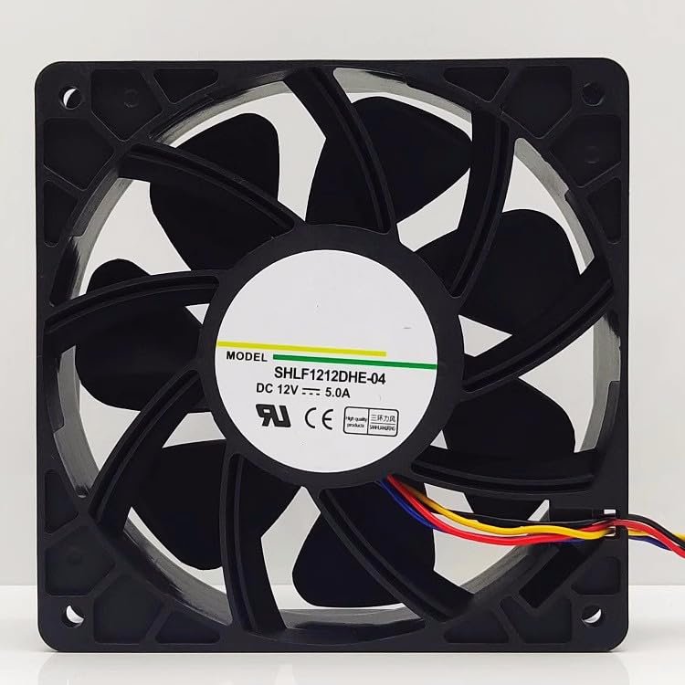 for SHLF1212DHE-04 12V 5.0A 12038 12CM Universal Fan