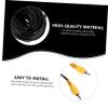 PartyKindom Car Video Audio Extension Cable for Rear View Camera Durable RCA Cable for Auto and Dash Cam Connection Easy Installation and Materials view 2