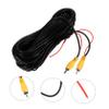 PartyKindom Car Video Audio Extension Cable for Rear View Camera Durable RCA Cable for Auto and Dash Cam Connection Easy Installation and Materials view 3