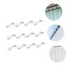 Cabilock 24pcs Repair Vane Saver for Vertical Blinds Lightweight Blind Fixer Tabs Reusable Organized view 4