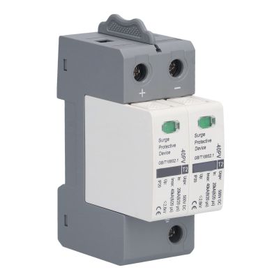 500V DC Voltage Arrester 20kA 40kA Protector CHLT-40PV for Strike with Simple Wiring