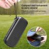 Asixxsix Action Camera Protective Storage Bag Portable EVA Hard Shell Carrying Case for Osmo 3 Camera, Splashproof Shockproof Protective Bag with Wrist Strap for Action Camera view 4