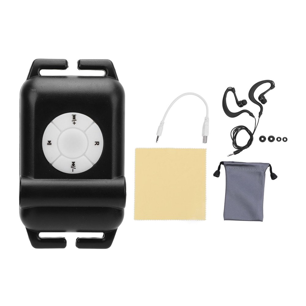 IPX8 Water MP3 Player, Headphones, Swimming Surfing Running, 2000 Vista OS X 8.6+, 2.4.0, 8 to 10 Hours Play Time, Fast Charging, Lossless Format Playback (4GB)