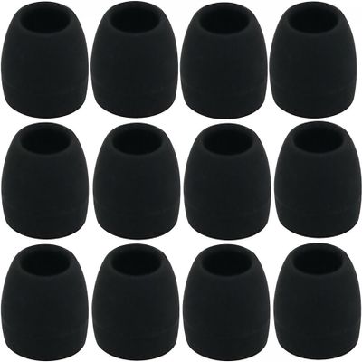 12pcs - Small (S) Eartips Compatible with LG Tone Free HBS-FN7 HBS-FN6 HBS-FN4 True Wireless Earphones - Replacement Earbuds Adapters (All-B)
