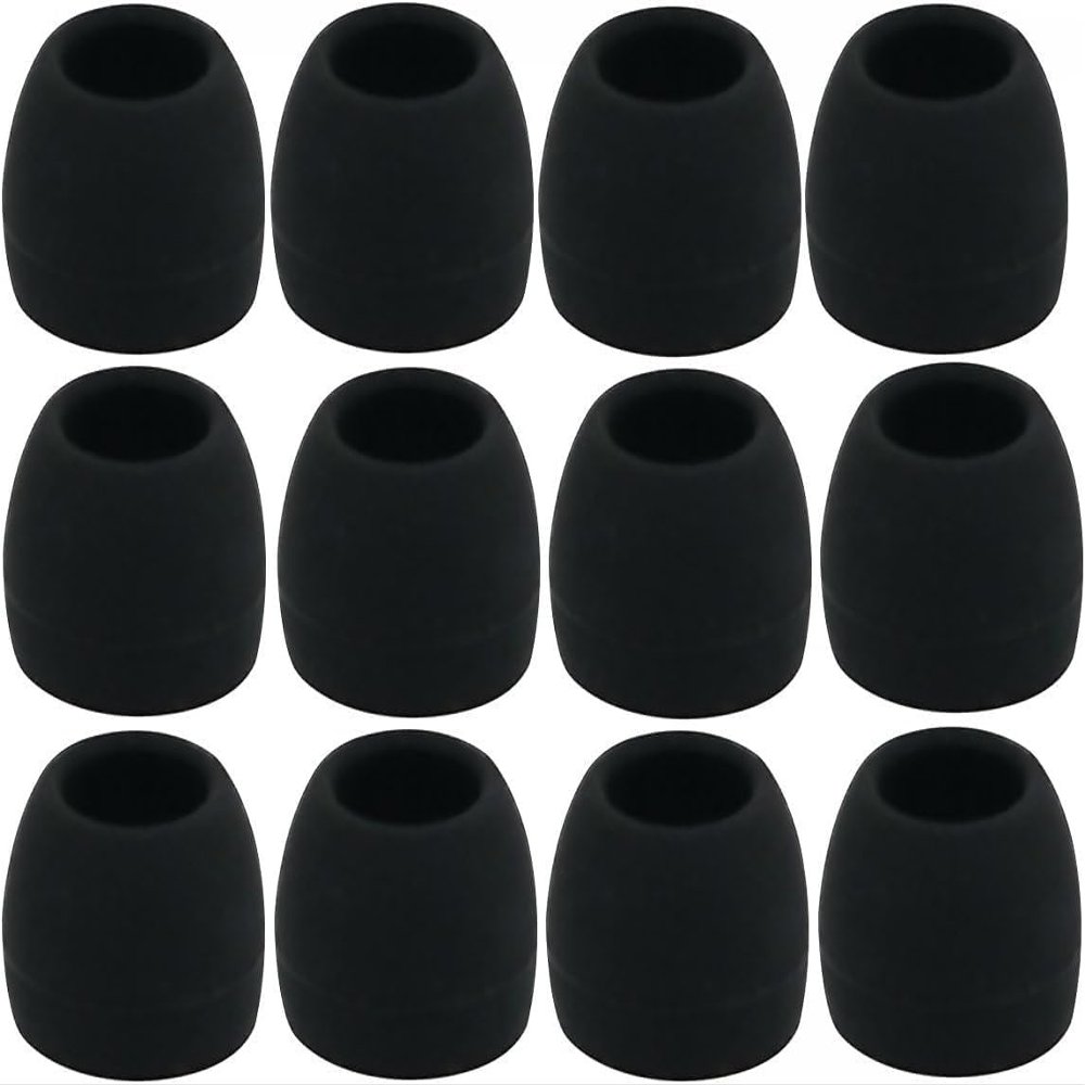 12pcs - Small (S) Eartips Compatible with LG Tone Free HBS-FN7 HBS-FN6 HBS-FN4 True Wireless Earphones - Replacement Earbuds Adapters (All-B)