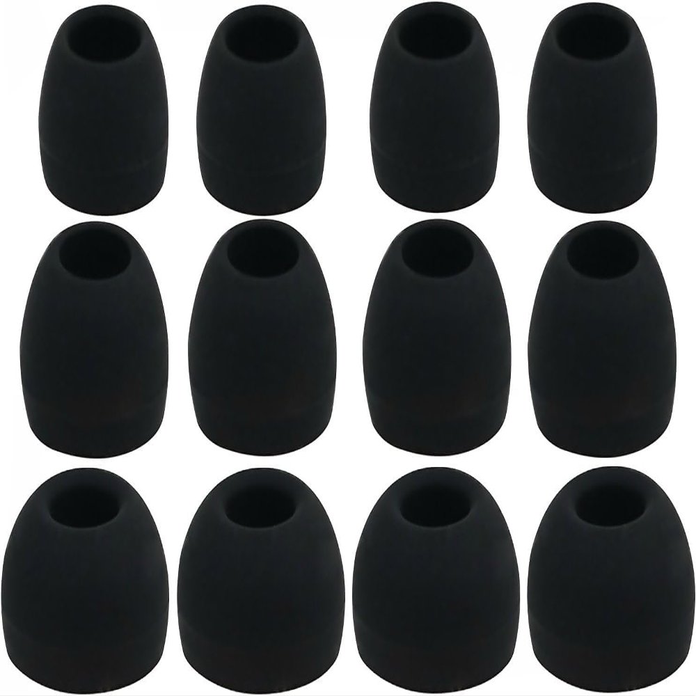 12pcs - 4S / 4M / 4L Eartips Compatible with LG Tone Free HBS-FN7 HBS-FN6 HBS-FN4 True Wireless Earphones - Replacement Earbuds Adapters (All-B)