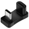 USB C Adapter U-Shaped 180 Degree Angled, USB C 3.1 Female to Male Extended Angled Adapter Compatible with Samsung Galaxy, Switch, Type-C Phones and More view 1