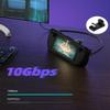 USB C Adapter U-Shaped 180 Degree Angled, USB C 3.1 Female to Male Extended Angled Adapter Compatible with Samsung Galaxy, Switch, Type-C Phones and More view 3