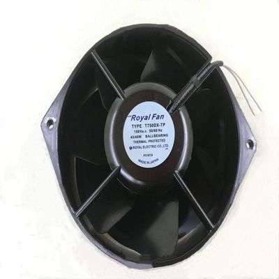 1 PCS Type T750DX-TP 100Vac 43/40W 15055mm High Temperature Resistant Heat Dissipation Fan