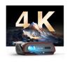 Daytime 4K Smart Projector 1800 ANSI Ultra Bright, Android TV 11.0 Home Theater Projector with WiFi6 and Bluetooth, HDMI, USB, WLAN, Ceiling Mount for Games Consoles, Business, Artwork, Golf Simulator view 1