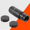 Camera Eyepiece Lens Focus-Adjustable Camera Installation C-mount 30/30.5mm Adapter For Trinocular Stereo-Microscope view 3