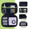 Hikkon Camera Case Compatible for ESOXOFFORE/Upgrade/Dylanto/Yehtta/HiMont/CAMCLID Kids Instant Print Camera Toy,Portable Digital Camera Storage Holder Organizer Bag (Case Only) - Black view 4