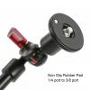 Desk Camera Mount Adjustable 360 Degree Clamp Mount for Camera Microphone Cell Phone Stand Accessories (31 Inch) view 2