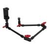 Desk Camera Mount Adjustable 360 Degree Clamp Mount for Camera Microphone Cell Phone Stand Accessories (31 Inch) view 4