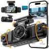 IIWEY N5 4 Channel Dash Cam 360 View, 1080P Front and Rear Inside, Left Right Dash Camera for Cars, 8 IR Lamps Night Vision, 5G WiFi & APP Control, G-Sensor, Parking Mode, with a Free 128GB SD Card view 1
