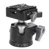 360 Rotatable Tripod Ball Head, 8kg Load Bearing 32mm Aluminium 3/8 Inch Screw Hole Tripod Ball Head for Camera view 1