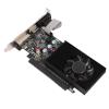 1GB 64bit Graphics Card, PCI Express 2.0 16X Easy to Install High Efficiency GT705 Graphics Card Quiet with Cooling Fan for Video Editing view 2
