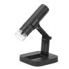 Portable Microscope, Simple Microscope Maintenance Testing Tools 50X to 1000X Folding with 8 LED Lights for Minerals view 4