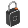 Biometric Smart Padlock, 20 Fingerprints Capacity Fingerprint Padlock with LED Indicator for Gym view 2