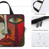Laptop Case Sleeve 17inch Shockproof Laptop Case Colorful Painting Style Laptop Sleeve Carrying Case view 3
