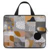 Laptop Case Sleeve 17inch Shockproof Laptop Case Brown Tone Pattern Laptop Sleeve Carrying Case view 1