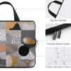 Laptop Case Sleeve 17inch Shockproof Laptop Case Brown Tone Pattern Laptop Sleeve Carrying Case view 3