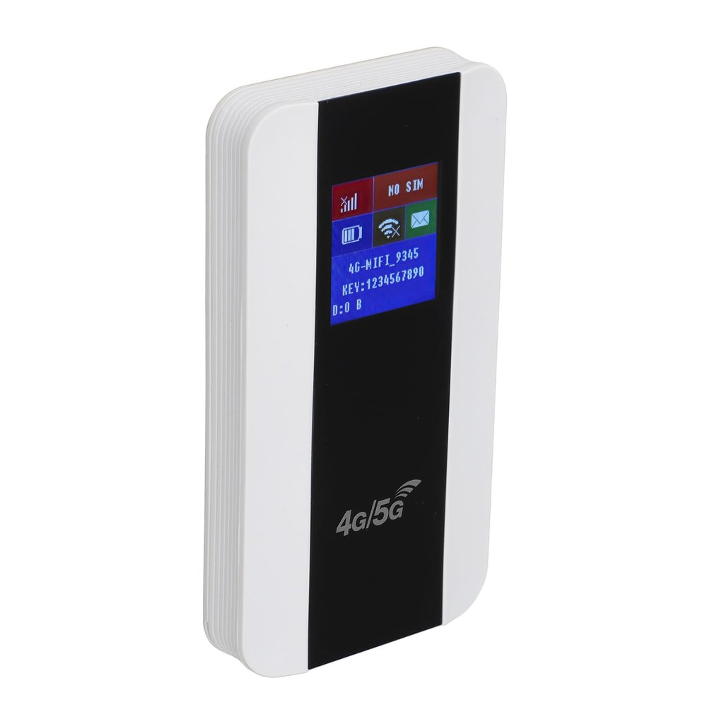 4G LTE Mobile Hotspot, Multifunction Supports 10 Devices Portable 4G Router 150Mbps for European Region