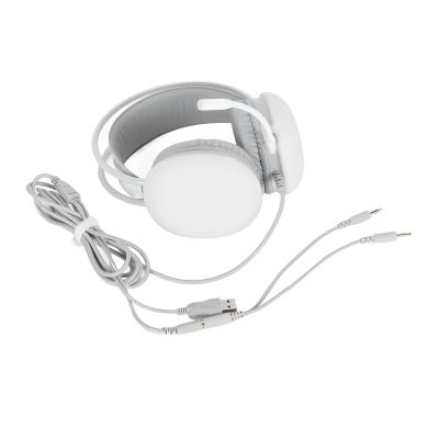 ANGGREK RGB LED Gaming Headset, Noise Reduction 3.5mm Wired Gaming Headset Comfortable Clear Sound with Microphone for Computer