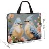 Laptop Case Sleeve 13inch Shockproof Laptop Case Flower and Bird Painting Laptop Sleeve Carrying Case view 2