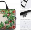 Laptop Case Sleeve 17inch Shockproof Laptop Case Holly Frame Pattern Laptop Sleeve Carrying Case view 3