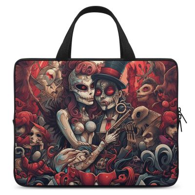 Laptop Case Sleeve 17inch Shockproof Laptop Case People Wearing Masks Laptop Sleeve Carrying Case