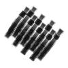 BUTIFULSIC 8pcs Black Cabinet Pulls with Elegant Crystal Design Easy to Install Wardrobe Handles for Dressers and Kitchen Cabinets Multipurpose Drawer Pulls for Home Decor view 1