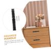 BUTIFULSIC 8pcs Black Cabinet Pulls with Elegant Crystal Design Easy to Install Wardrobe Handles for Dressers and Kitchen Cabinets Multipurpose Drawer Pulls for Home Decor view 2